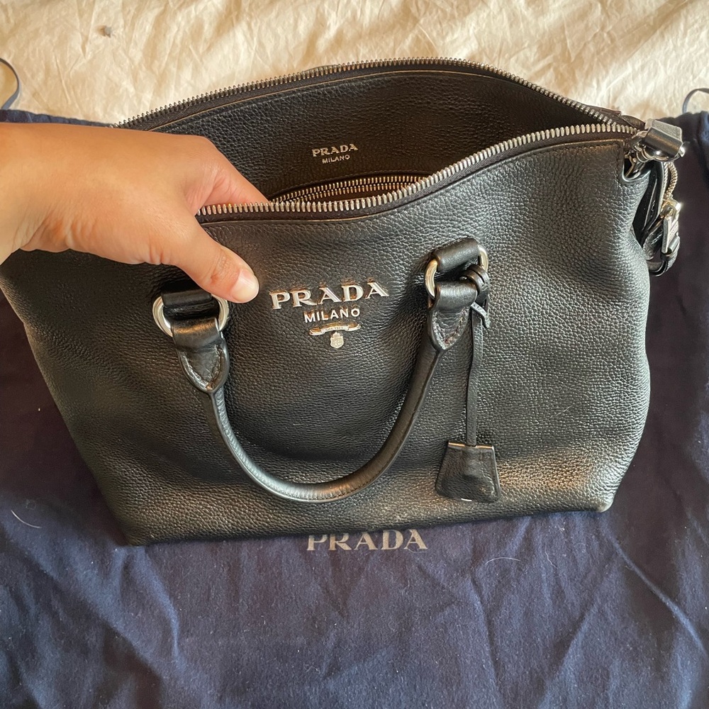 Prada Vitello Phenix Nero